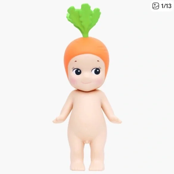 NWT in Opened Box Sonny Angel Vegetable Series Carrot 🥕 Authentic Blind Box - Picture 1 of 5